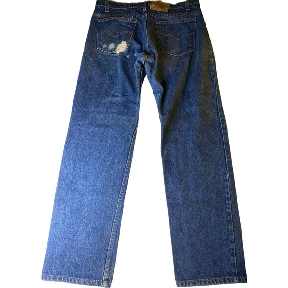 Vintage Levi's 505 Made in USA Orange Tab Mens Size 36x30 - Picture 1 of 6
